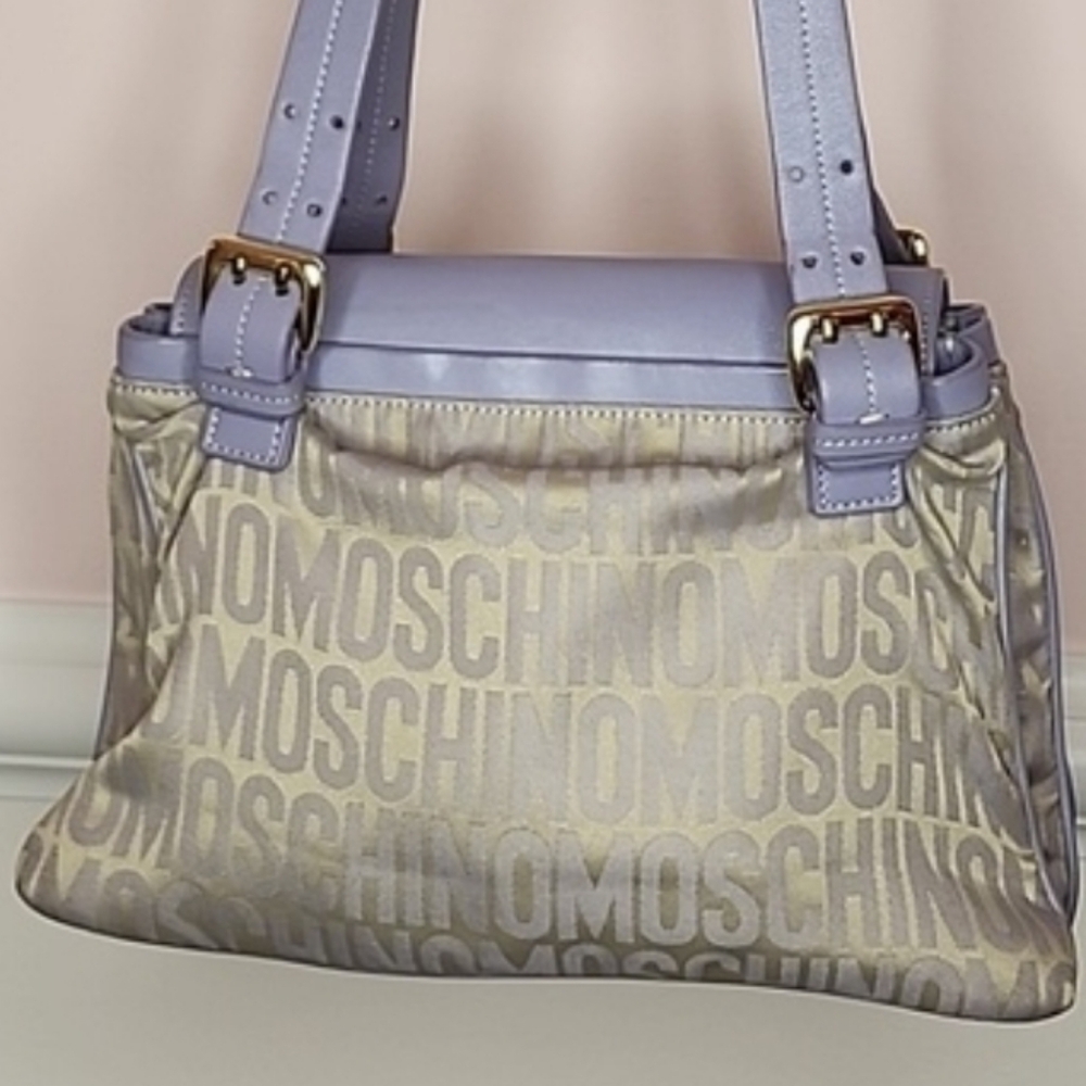 Moschino Lilac Shoulder Bag